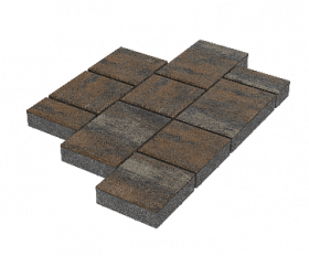 Тротуарная плитка Stellard Мозаика 60 мм Каньон