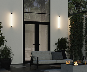 Настенный светильник (бра) Rounge Maytoni O482WL-L16B3K цвет Черный