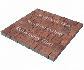 Тротуарная плитка Выбор Старый город Листопад 1Ф.8 80 мм Барселона