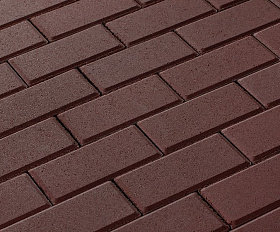 Брусчатка 342 механический завод Прямоугольник 200х100х80 мм Красный