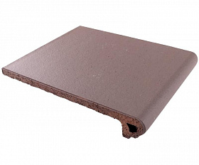 Ступень фронтальная CANADA GRES Natura 017 Brown 244x330 мм R11