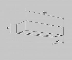 Настенный светильник (бра) Lot Maytoni O428WL-L10W3K цвет Белый