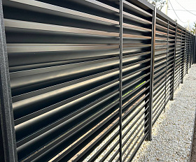 Планка декоративная (нащельник) Металлопрофиль Blackout Rooftop Бархат 0,5 RAL9005