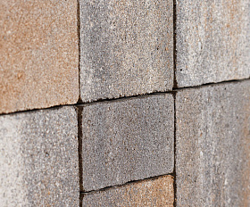 Тротуарная плитка Сиян Бавария П24-6 60 мм ColorMix Песчаник