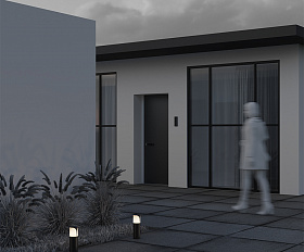 Ландшафтный светильник Piccadilly Maytoni O017FL-01B цвет Черный