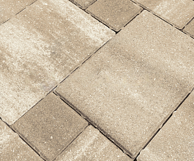 Тротуарная плитка Koldiz Колдиз 4 60 мм Оникс Песочный