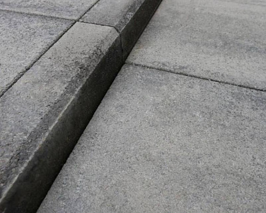 Тротуарная плитка Выбор Прямоугольник Б.5.П.8 600х300х80 мм Искусственный камень Шунгит