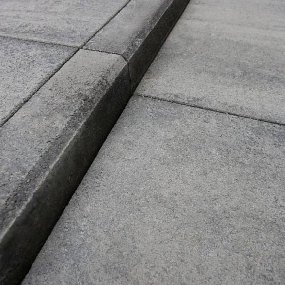 Тротуарная плитка Выбор Прямоугольник Б.5.П.8 600х300х80 мм Искусственный камень Шунгит фото 7