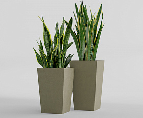 Кашпо Concretika Коник 40x40x70 Хакс 170 4010