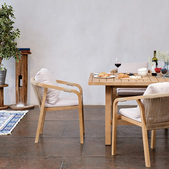 Обеденная группа из акации RIMINI M со столом 170 см Joygarden фото 2