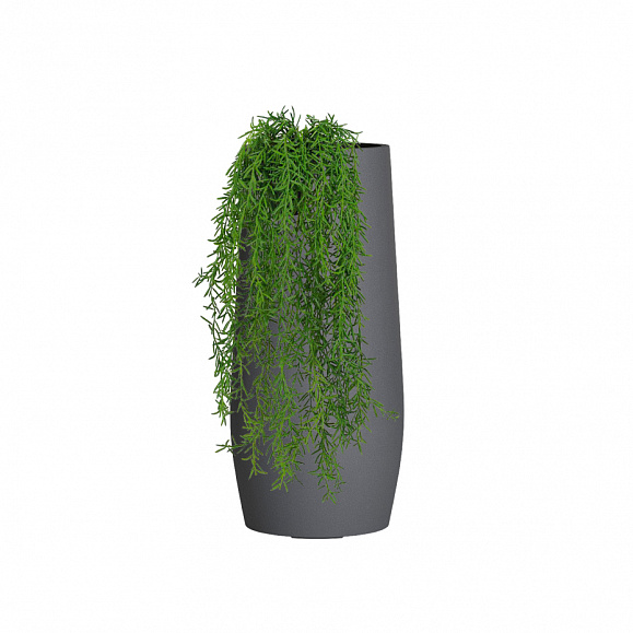 Кашпо TERRAFAKTURA Мода D28x75 Маренго фото 1