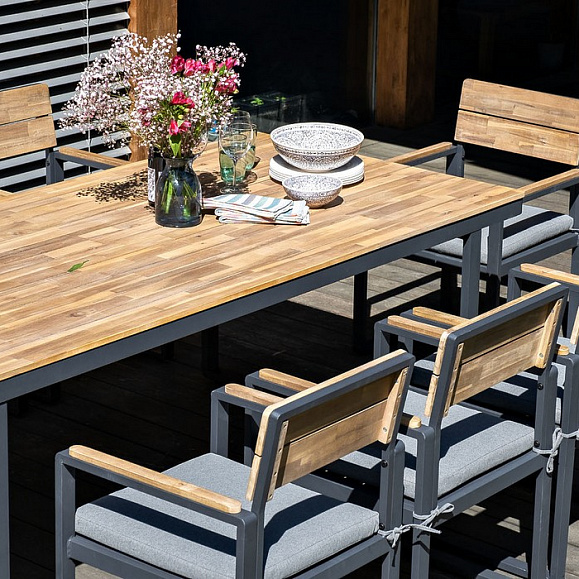 Обеденная группа из алюминия TOPA XL Joygarden фото 5