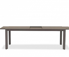 Комплект обеденной мебели Nora-Andy 10N Brafritid антрацит/серый, алюминий/тик