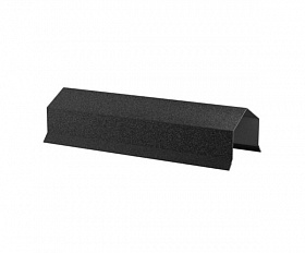 Верхняя заглушка Металлопрофиль Rancho Rooftop Бархат 0.5 RAL9005