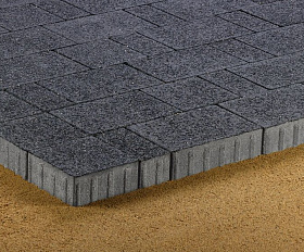 Тротуарная плитка 342 Механический завод Новый Город 60мм коллекция Гранит цвет Тейт