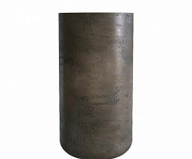 Кашпо Concretika Topper D40 H90 Brezent Grey