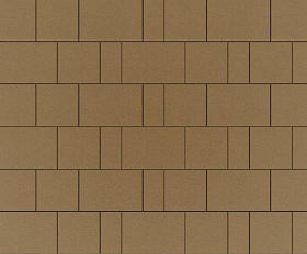 Тротуарная плитка Фабрика Готика Новый Город 40 мм PROFI Палевый на белом цементе п/п