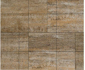 Тротуарная плитка Выбор Грандо Б.9.Фсм.6 60 мм Искусственный камень Базальт