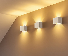 Архитектурная подсветка Fulton 3000К 6Вт IP 54 Maytoni O572WL-L6W цвет Белый