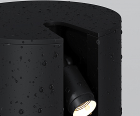 Ландшафтный светильник Cave Maytoni O468FL-L3B3K цвет Черный