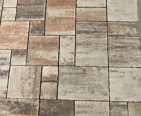 Тротуарная плитка Вилла Arbet 60 мм ColorMix Амстердам