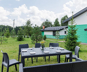 Обеденный комплект July XXL Royal Family из пластика, цвет графит