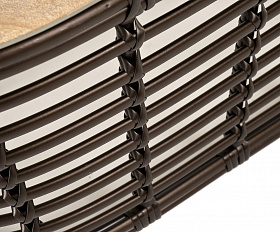 Валенсия журнальный столик из искусственного ротанга, цвет бронзовый