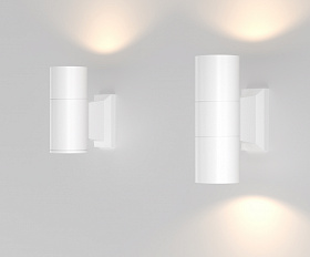 Настенный светильник (бра) Bowery Maytoni O574WL-02W цвет Белый