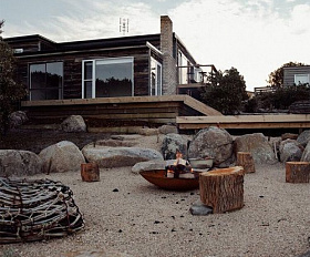 Костровая чаша чугунная Concretika Premium A100, толщина 15 мм