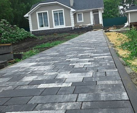 Тротуарная плитка Artstein Инсбрук Тироль 60 мм Color Mix Актау