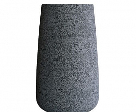 Кашпо Concretika Cone D36 H75 Erosia Gray