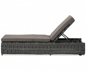 Рим шезлонг с подушкой, цвет графит