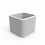 Кашпо Berkano Cubo 60 White Granite