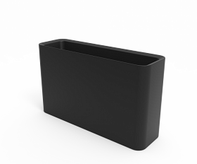 Кашпо Berkano Vittorio 53 DB Coal Black