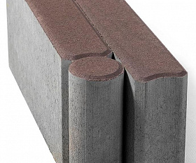 Бордюр шарнирный Braer коричневый