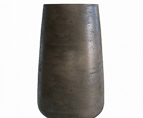 Кашпо Concretika Cone D36 H75 Brezent Grey