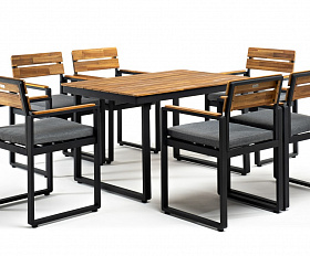 Обеденная группа из алюминия TOPA M Joygarden