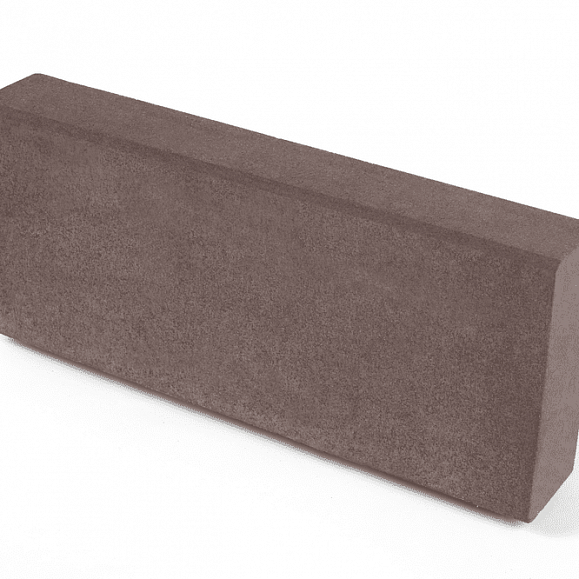 Бортовой камень тротуарный Нобетек БР 50.20.8 коричневый фото 1