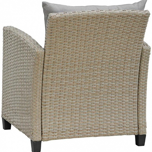 Плетеный комплект мебели с диваном AFM-804B Beige-Grey фото 4