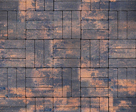 Тротуарная плитка Artstein Паркет 60 мм Color Mix Айвори