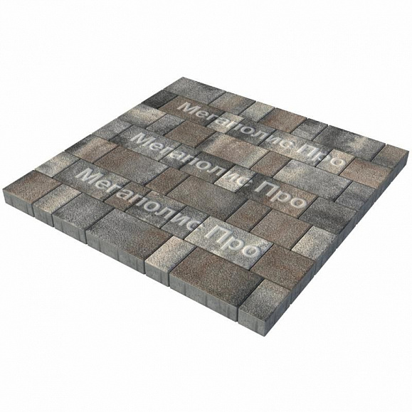 Тротуарная плитка Выбор Старый город Листопад А.1.Фсм.4 40 мм. Старый замок Гранит фото 2