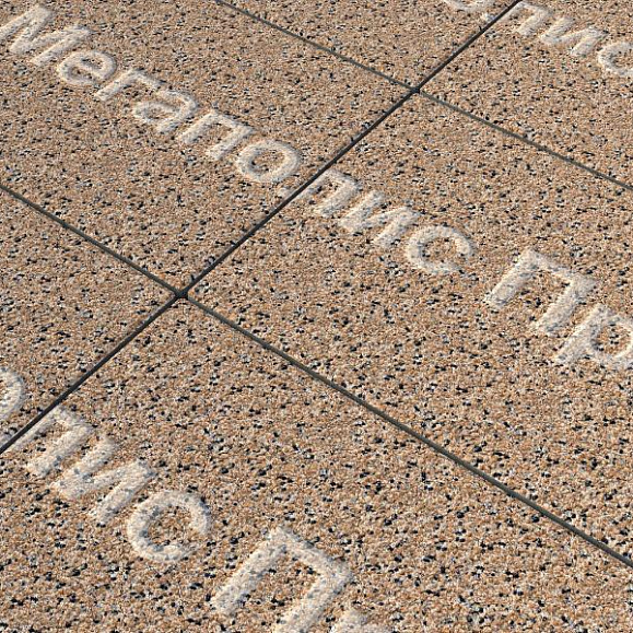 Тротуарная плитка Выбор Прямоугольник Б.5.П.8 600х300х80 мм Стоунмикс Кремовый с черным фото 2