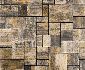 Тротуарная плитка 342 Механический завод Бавария ColorMix 60мм Байкал