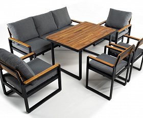 Диван из алюминия TOPA 3-х местный Joygarden