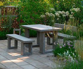 Комплект мебели из бетона Concretika