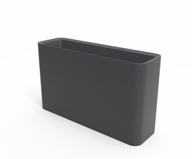 Кашпо Berkano Vittorio 53 DB Graphite