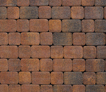 Тротуарная плитка Выбор Классико Листопад А.1.КО.4 Гранит 40 мм Арабская ночь