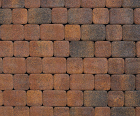 Тротуарная плитка Выбор Классико Листопад А.1.КО.4 Гранит 40 мм Арабская ночь