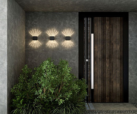 Уличный светильник Elektrostandard Sole 35149/D черный