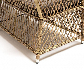 Обеденная группа Катания 4SIS на 6 персон, цвет соломенный